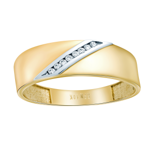 Gold Ring 10kt, GO70-3H